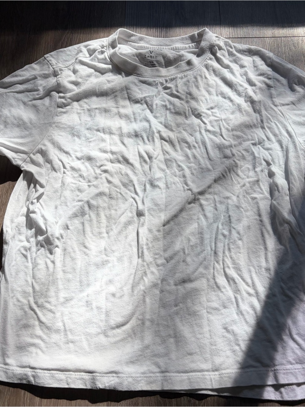 American Eagle White Short Sleeve T Shirt